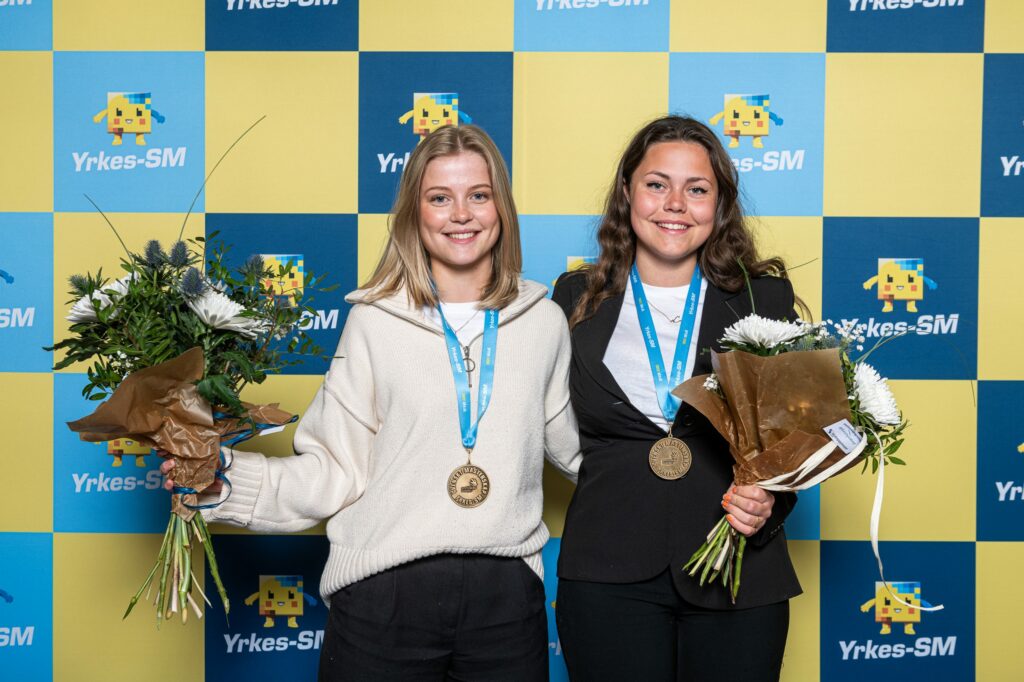 Vinnare av Yrkes SM 2022, Molly Eklund och Clara Nilsson